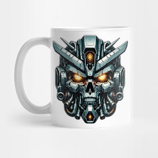 Biomech Skull S01 D20 Mug